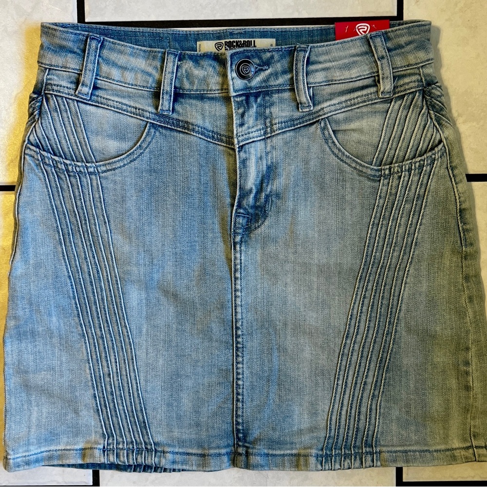 Denim Blue Skirt